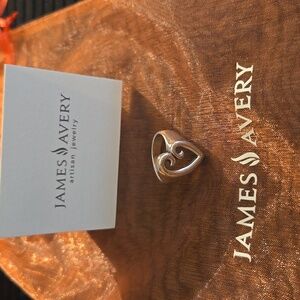 James Avery Mother's Love Sterling Silver Ring Size 6.5